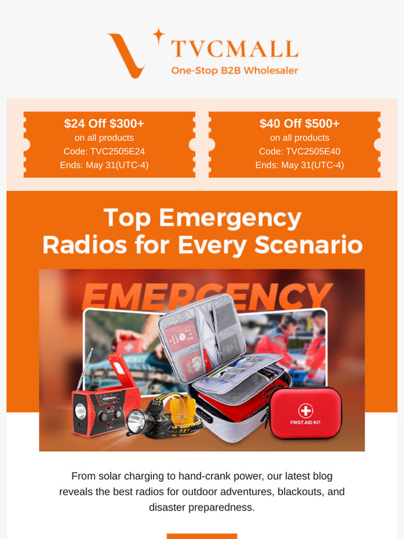 Stay Ready, Stay Safe: Essential Emergency Radios for Your Inventory