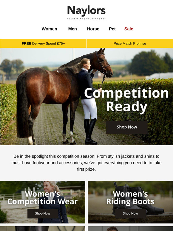 Competition Ready | Dressage, Jump, XC, Show