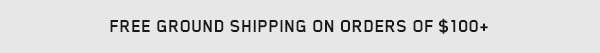 Free Shipping On Orders Of $100+