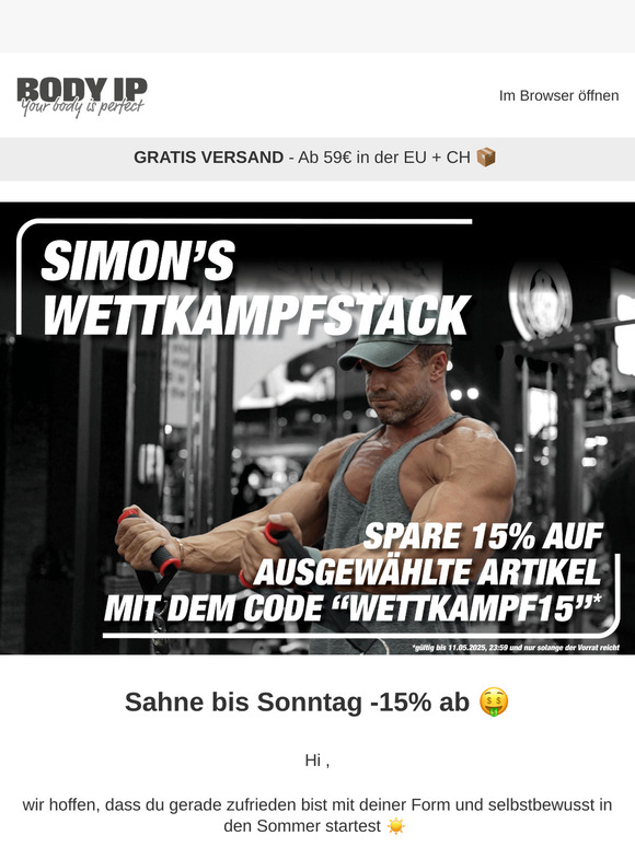 Der Countdown für Simon läuft! ⏳ inkl. 15% Rabatt