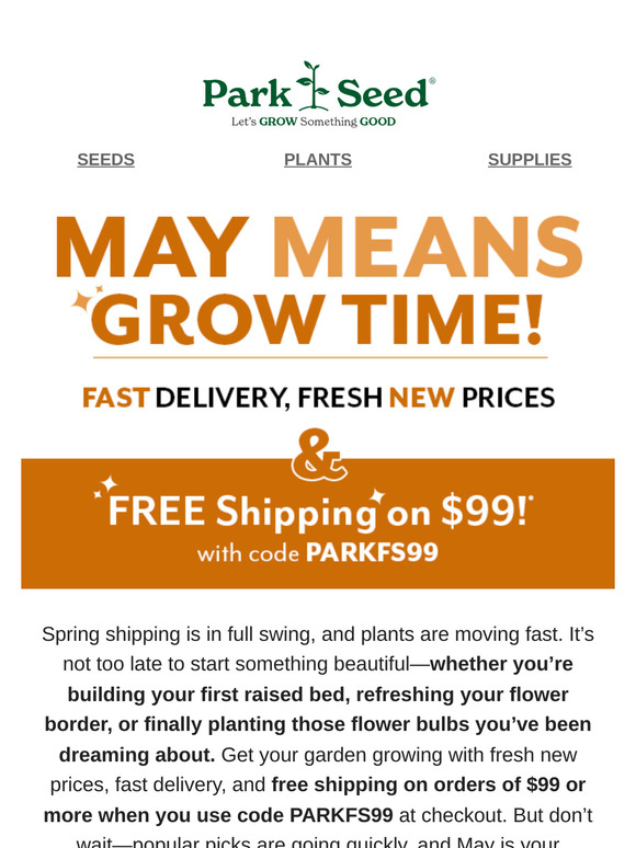April Showers Have Passed– It's Time to Grow! 🌱