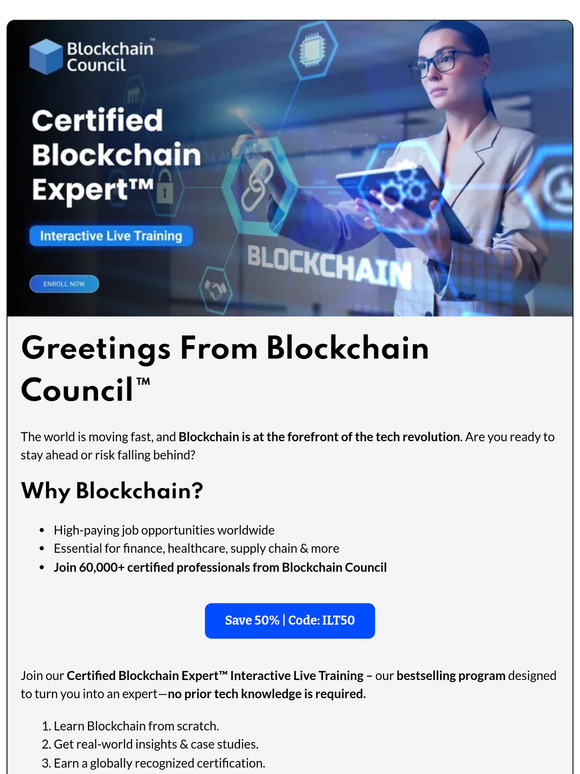 🌐Learn Blockchain from Scratch | No Coding Needed | Save 50% Instantly
