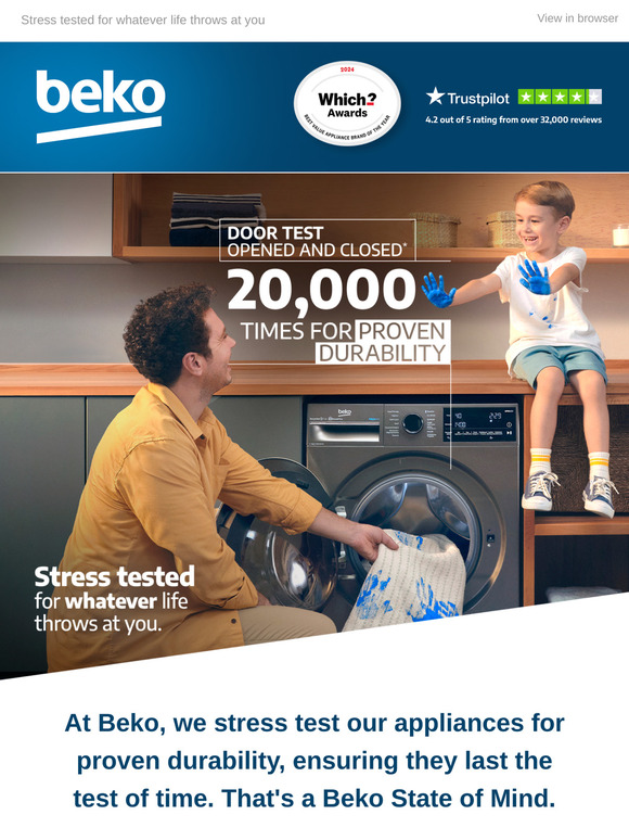 —, Upgrade 🔄 For Unmatched Reliability With A Beko Washing Machine 🧺💦