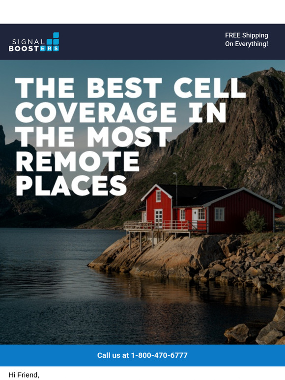Cabin Cellular Coverage Made Easy with weBoost!