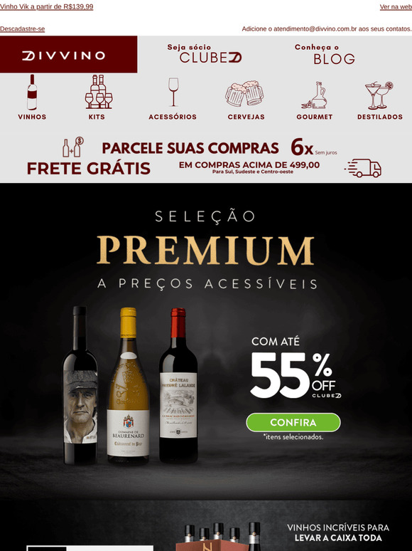 Até 55% OFF: A Melhor Seleção Premium!