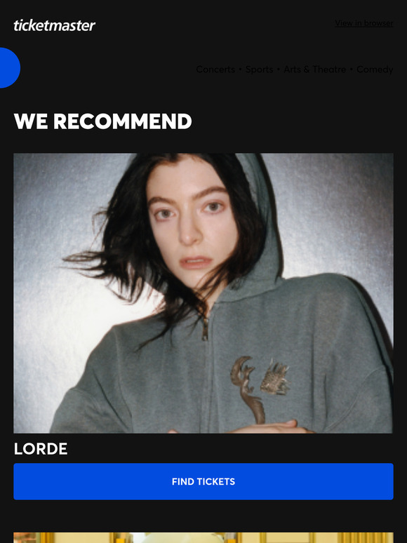 Lorde, Peppa Pig's Big Family Show plus many more!