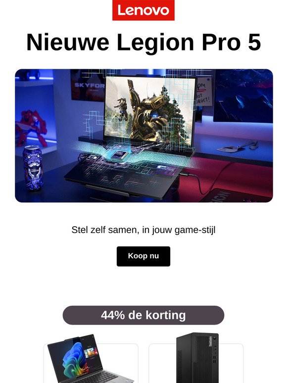 Versla je concurrenten met de kracht van NVIDIA® en een OLED-scherm