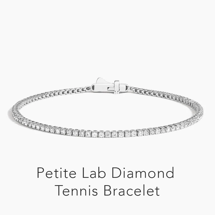 Petite Lab Diamond Tennis Bracelet