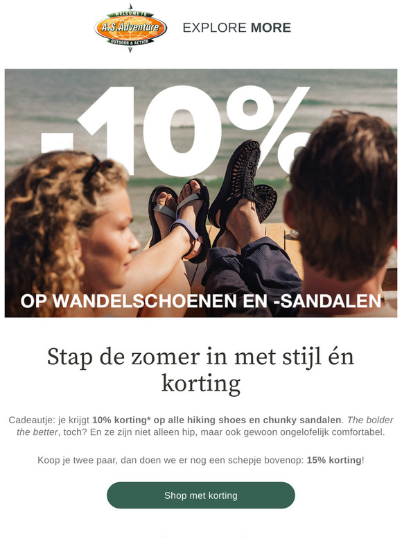Stijlvol én met 10% korting op stap