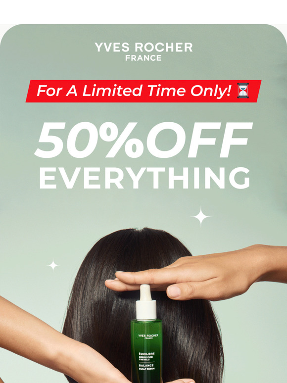 🎉 Weekend celebration  - 50% OFF everything 🎉