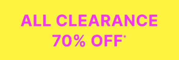 70% off All Clearance