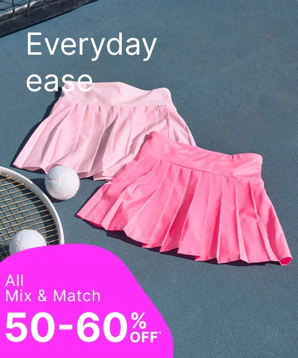 50-60% off All Mix & Match Styles