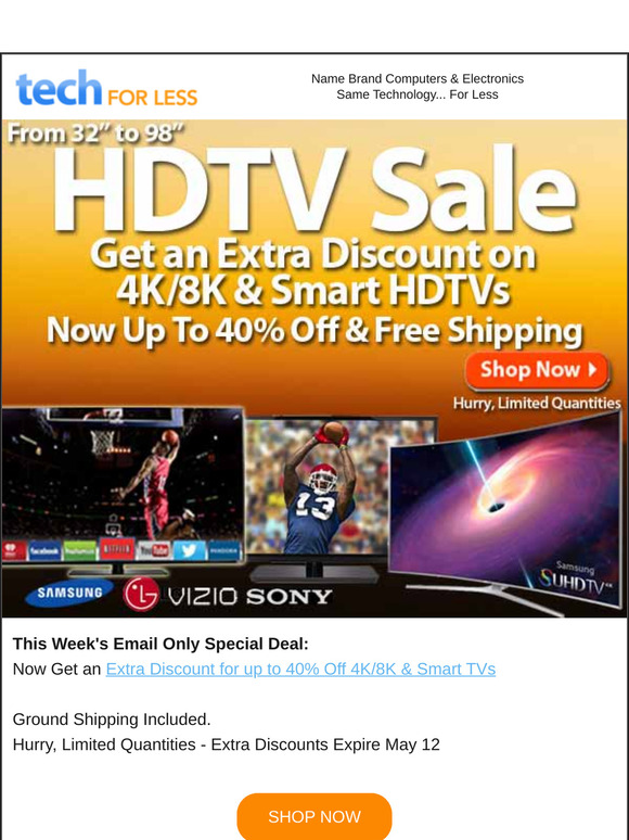 — -Shop Smart: Exclusive TV Deals Inside...