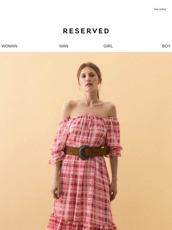 Fresh drops at Reserved