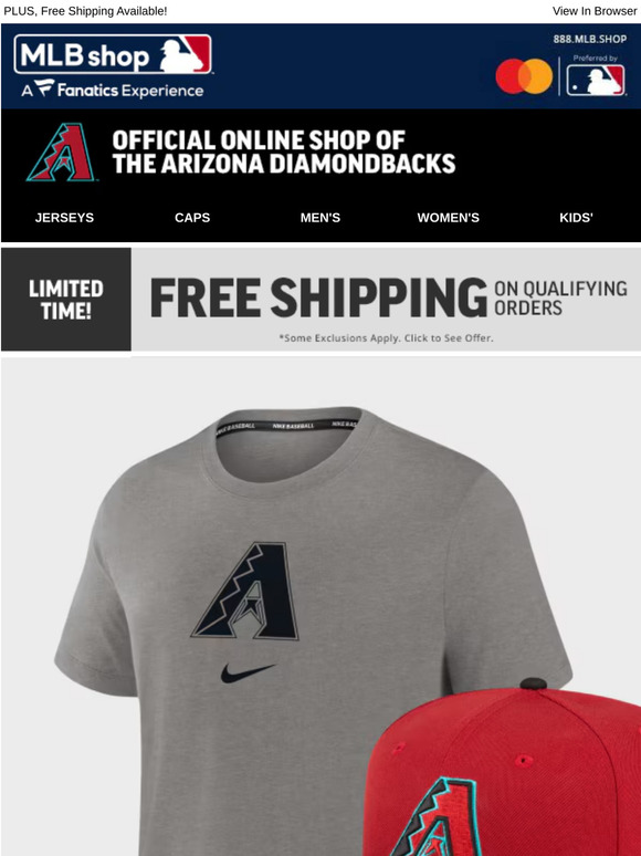 Fresh Gear Alert: D-backs Tees & Caps for Every Fan