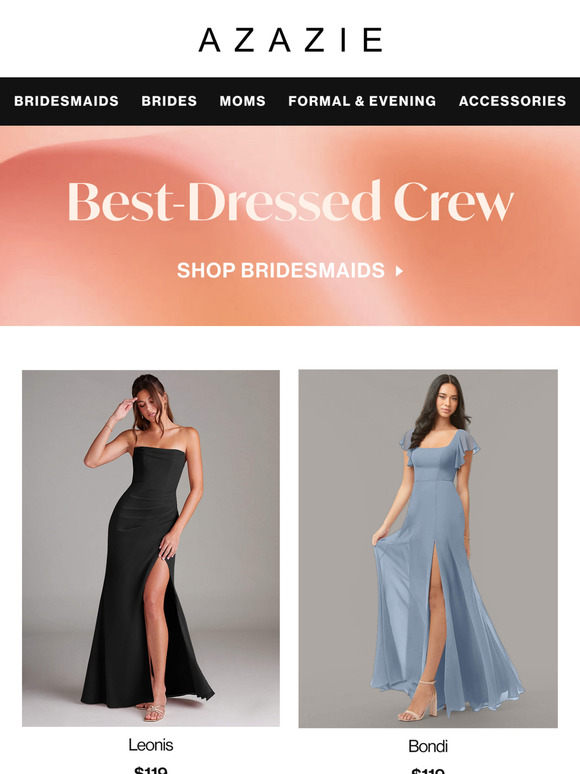 IRRESISTIBLE bridesmaid dresses inside!!