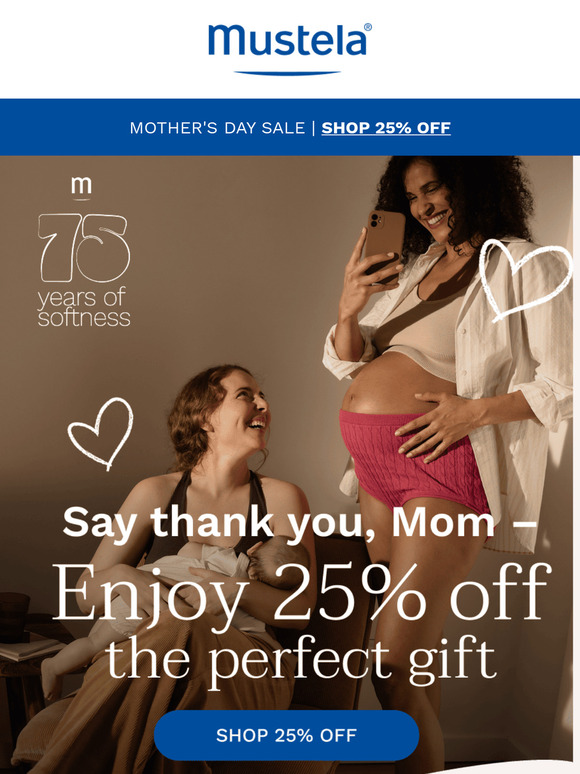 25% off nourishing self care for moms who give their all ❤️