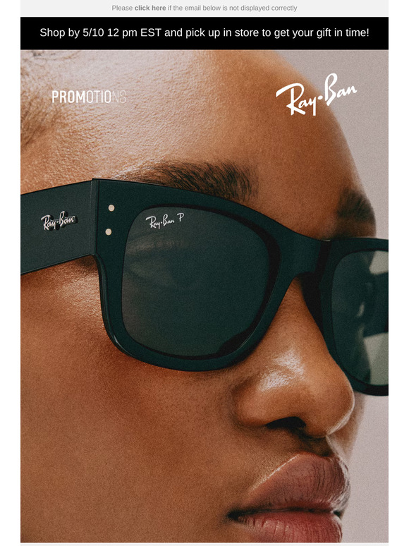 20% Off now includes all sunglasses