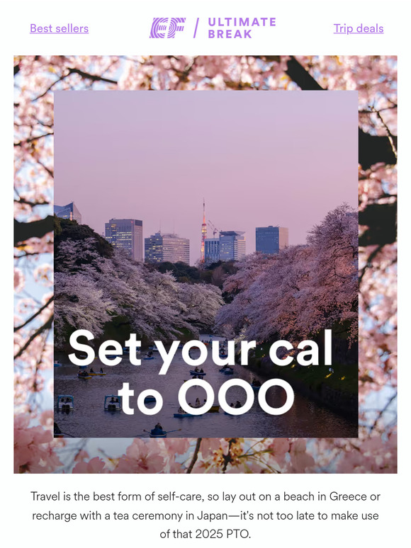Take a last minute 2025 trip abroad!
