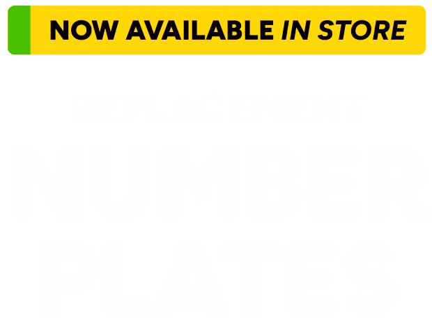 number plate