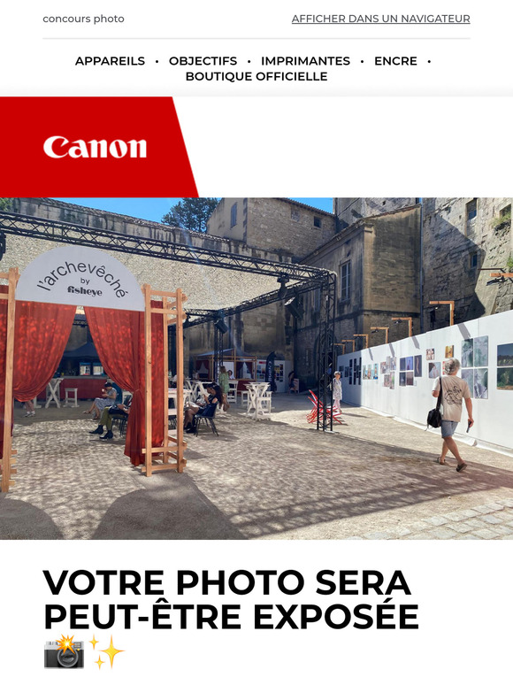 Plus que deux semaines pour tenter d'exposer votre photo!
