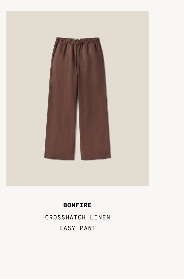 Buck Mason: The Crosshatch Linen Eastend Dress Returns | Milled