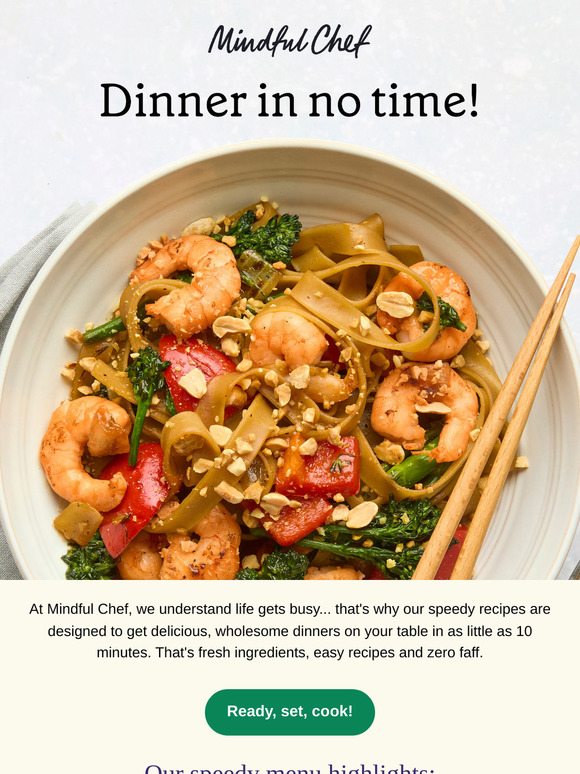 Fast, fresh and full of flavour