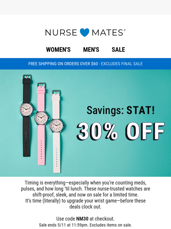 Times Tickin' on This Sale!