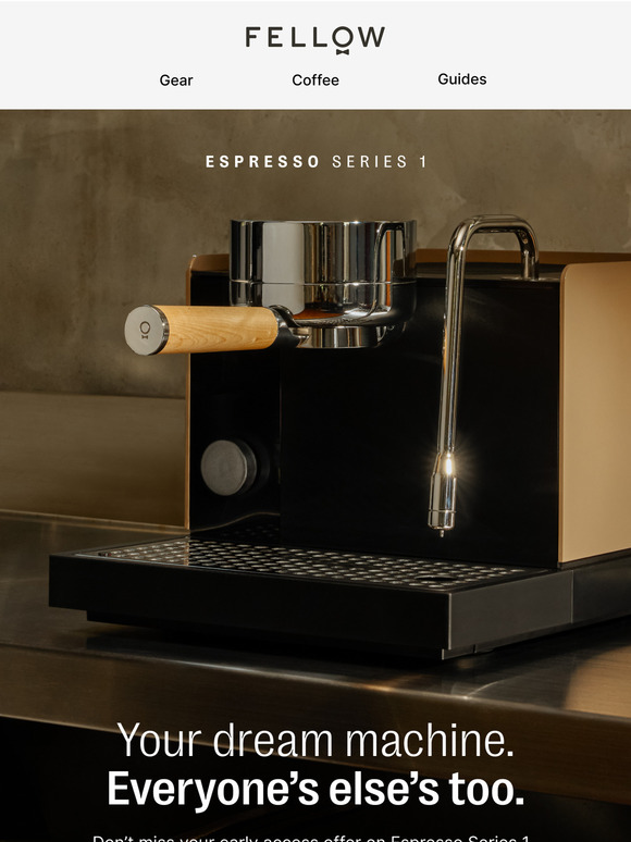 $300 off your dream espresso machine