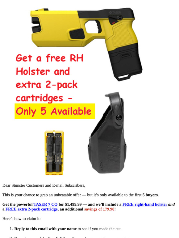 TASER 7 CQ Offer