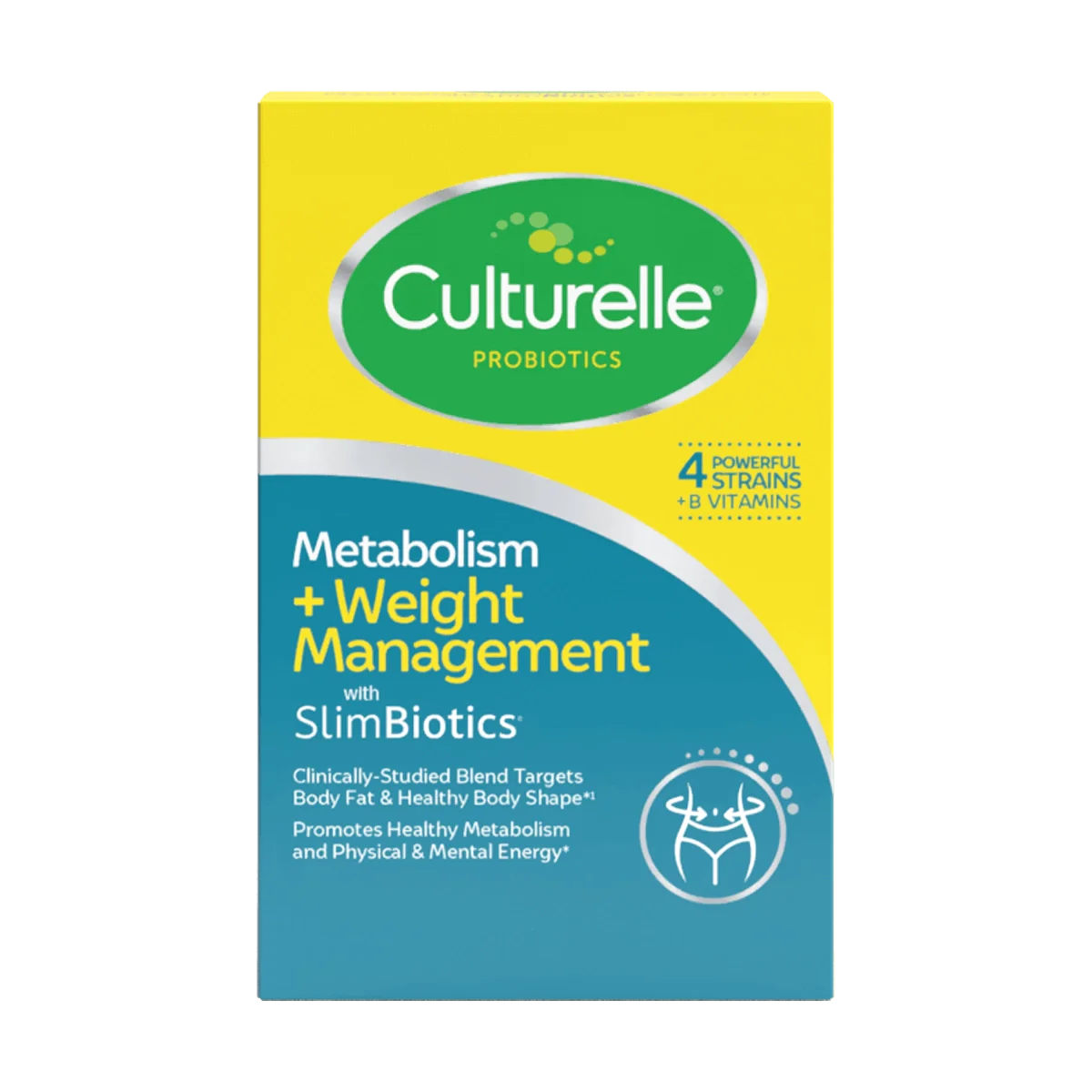 Image of Culturelle® Metabolism + Weight Management with SlimBiotics® Capsules