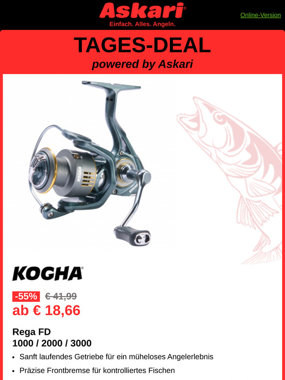 Neue Woche, neuer Tages-Deal! Nur heute gültig!