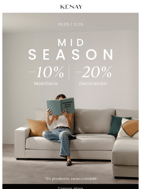 -10% MUEBLE -20% DECO 🌟 En Tiendas y Online