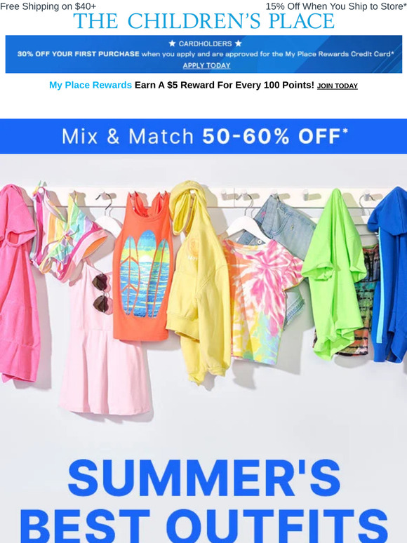 50-60% off Easy Summer Outfits They'll Love 🌞🫶