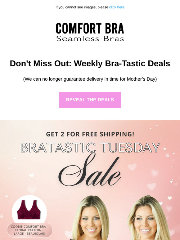 Mother’s Day Special: Bra-Tastic Savings ❤️