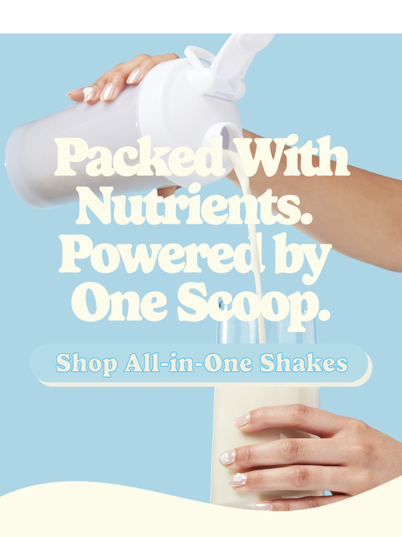 Fuel up in one scoop