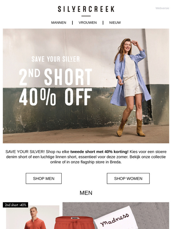 2nd short 40% off!