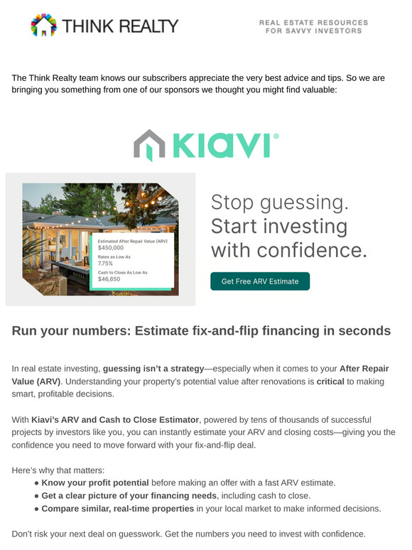 The Key To A Profitable Flip? Know Your ARV 📊