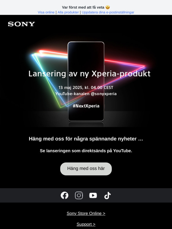 Spännande Xperia-nyheter på gång!