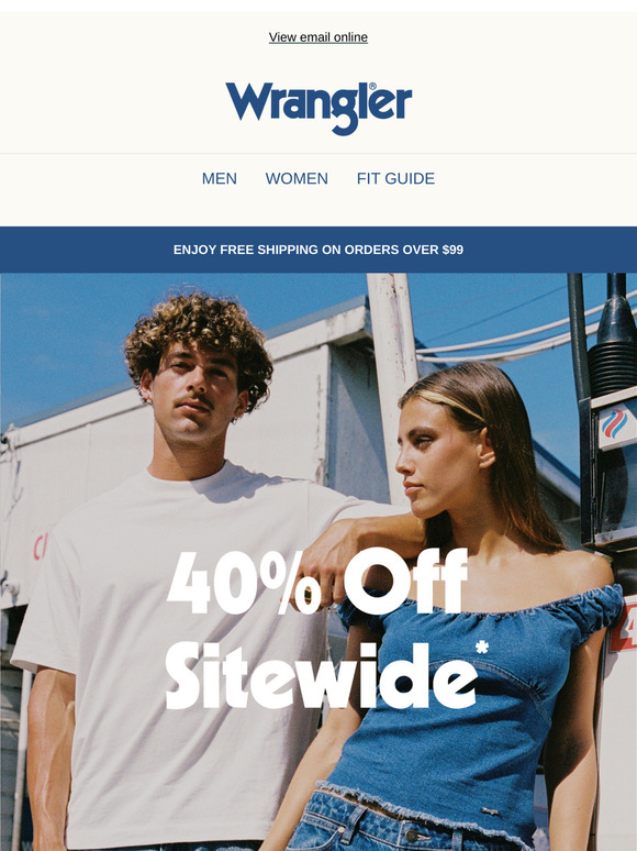 VIP ACCESS: Frenzy Sale | 40% off Sitewide*