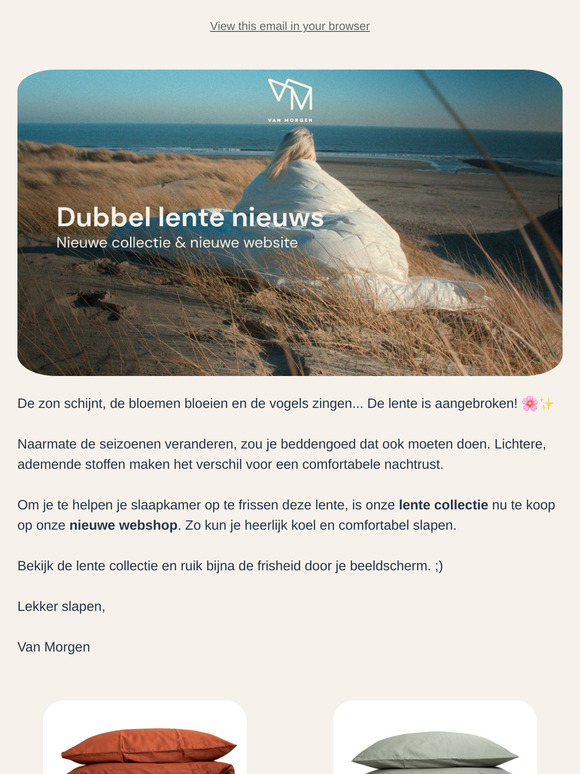 De lente hangt in de lucht – de perfecte tijd voor nieuw beddengoed!