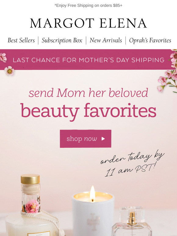 Last minute luxuries for Mom 💕