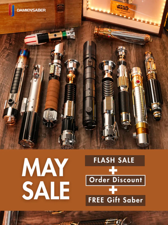 ⏰May 4TH Sale is counting down now! Hurry up and select one for the best combat!