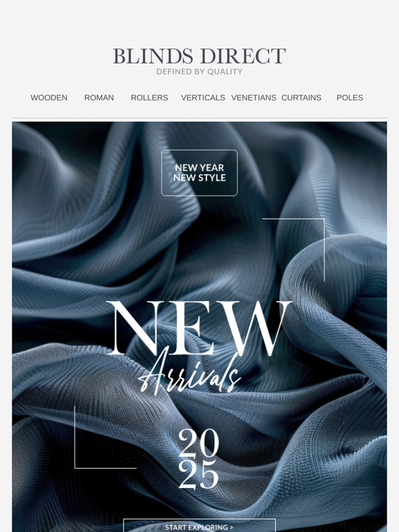 New arrivals for May + 20% off and FREE delivery