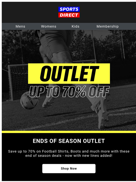 Up to 70% off | Football Outlet ⚽