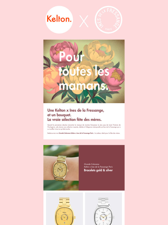 Kelton x Ines de la Fressange Paris.