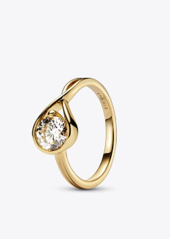 Pandora Infinite 14k Gold Lab-grown Diamond Ring