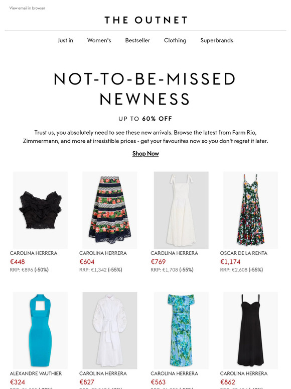 Just In + incredible discounts...act fast!
