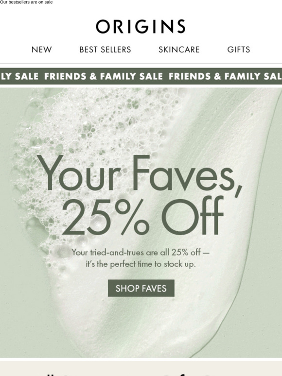 Shop 25% off your favorites ❤️