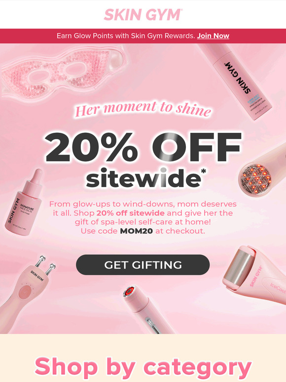 20% OFF everything! Our Mother’s Day sale is here 🌸